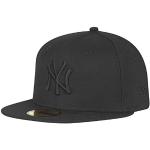 Casquettes fitted New Era 59FIFTY noires à New York NY Yankees Taille XL look Hip Hop pour homme 