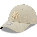 Casquettes de baseball New Era Diamond Era beiges à New York NY Yankees Tailles uniques pour homme 