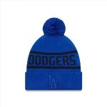 New Era MLB Los Angeles Dodgers Tonal Cuff Bonnet Bleu, bleu, Taille unique