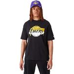 T-shirts New Era NBA noirs à logo NBA Taille XL pour homme 