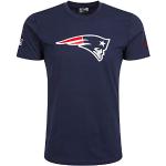 New Era New England Patriots T Shirt NFL Team Logo Navy - S