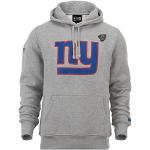 New Era New York Giants Kapuzenpullover American Football Grau Team Logo Sweater mit CapSpin Pin