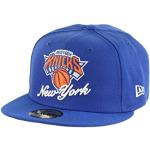 Casquettes de baseball New Era 59FIFTY bleues à New York NBA Taille M pour homme 