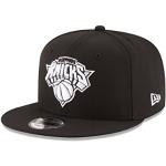 New Era New York Knicks NBA Black White Logo 9fifty Snapback Cap Limited Edition