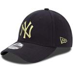Casquettes de baseball New Era 39THIRTY dorées à New York NY Yankees pour femme 