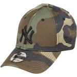 New Era New York Yankees 9forty Adjustable Cap MLB Rear Logo Woodland Camo/Black - One-Size