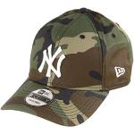 Casquettes de baseball New Era 9FORTY blanches camouflage à New York NY Yankees Tailles uniques pour femme 