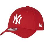 Casquettes flexfit New Era rouges à New York NY Yankees pour homme en promo 
