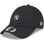 Casquettes de baseball New Era 9FORTY dorées à New York NY Yankees Tailles uniques pour homme 