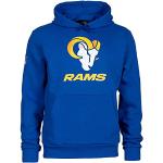 New Era - NFL Los Angeles Rams Team Logo and Name Hoodie - Rams Blue Coloris Rams Bleu, Taille L