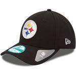 Casquettes New Era 9FORTY noires Pittsburgh Steelers Tailles uniques pour homme 