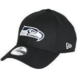Casquettes New Era 39THIRTY noires Seattle Seahawks 