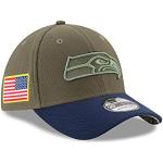 Casquettes New Era 39THIRTY vertes Seattle Seahawks Taille M 
