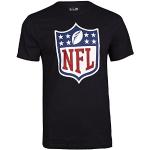 Chandails New Era NFL noirs à logo en coton NFL Taille L pour homme en promo 