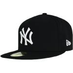 Casquettes fitted New Era Basic noires en polyester NY Yankees pour femme 