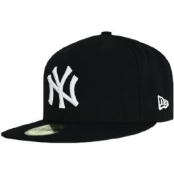 New Era NY Yankees MLB Basic Fitted Cap Noir 7 5/8