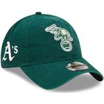 New Era Oakland Athletics MLB Team Patch Green 9Twenty Unstructured Strapback Cap - One-Size