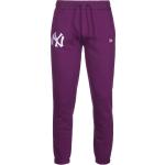 Joggings New Era violets à motif New York NY Yankees Taille M look fashion pour femme 