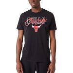 T-shirts New Era Bulls noirs NBA Taille M pour homme 