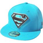 Casquettes de baseball New Era 59FIFTY turquoise Superman Taille XL look fashion pour homme 