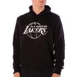 Vêtements de sport New Era MLB noirs Lakers à capuche Taille XL look fashion pour homme 