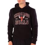 Vêtements de sport New Era Bulls noirs NBA à capuche Taille 3 XL pour homme 