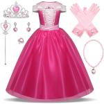 Déguisements rose bonbon en dentelle de princesses La Belle au Bois Dormant pour fille en promo de la boutique en ligne Amazon.fr 