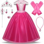 Déguisements rose bonbon en dentelle de princesses La Belle au Bois Dormant pour fille en promo de la boutique en ligne Amazon.fr 