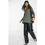 Blouses New Look vertes en viscose à manches longues à manches longues Taille XXS classiques pour femme en promo 