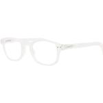 Lunettes loupe blanches Taille S look fashion pour homme 