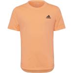 T-shirts adidas orange à motif New York pour garçon de la boutique en ligne Tennis-Point.fr 
