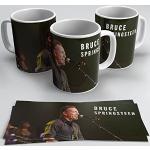 newseny Mug U2 Bruce Springsteen Concerts - Tasse de musique cadeau | Capacité 350 ml (U2 Guitare Nom)