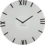 Horloges design Nextime blanches 