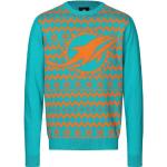 FOCO NFL Winter Sweater Xmas Knit Pullover - Miami Dolphins