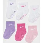 Chaussettes Nike 6 roses enfant en promo 