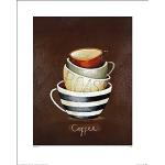 Nicola Evans (Coffee 40 x 50 cm Toile Imprimée