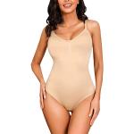 Strings invisibles beiges nude Taille 3 XL look sexy pour femme 