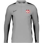 T-shirts Nike gris en polyester à manches longues FC Kaiserslautern Taille XXL en promo 