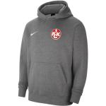 Sweats à capuche Nike gris en polaire enfant FC Kaiserslautern en promo 