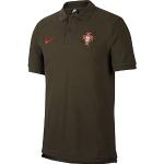 Nike 2020-2021 Portugal Core Polo Football Soccer T-Shirt Maillot (Sequoia)