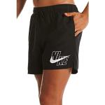 Shorts de volley-ball Nike noirs à motif USA Taille L look fashion pour homme 