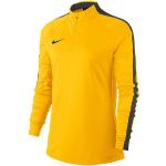 T-shirts Nike Academy jaunes en polyester à manches longues respirants Taille XL look fashion pour femme en promo 
