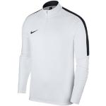 Sweatshirts Nike Academy blancs en polyester respirants pour fille en promo de la boutique en ligne 11teamsports.fr 