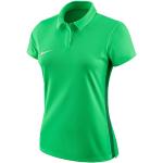 Polos de sport Nike Academy verts en polyester respirants à manches courtes Taille XS pour femme en promo 