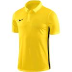 Polos de sport Nike Academy jaunes en polyester respirants à manches courtes Taille M pour homme en promo 