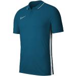 Polos de sport Nike Academy bleus en polyester respirants à manches courtes Taille M pour homme en promo 