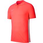 Polos de sport Nike Academy rouges en polyester respirants à manches courtes Taille S pour homme en promo 