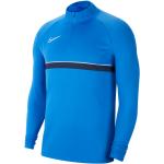 T-shirts Nike Academy bleus en polyester à manches longues respirants Taille S pour homme en promo 