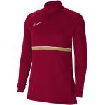 T-shirts Nike Academy rouges à manches longues respirants Taille XL pour femme en promo 