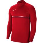 T-shirts Nike Academy rouges en polyester à manches longues respirants Taille S look fashion pour homme en promo 